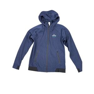 Sport-Tek Full Zip Hoodie Men's Medium Blue 2021 Ambassador Sweatshirt Jacket